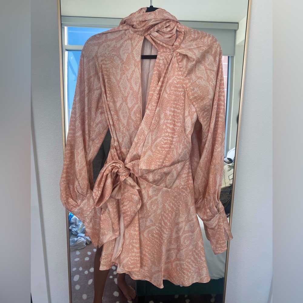 Acler wrap dress